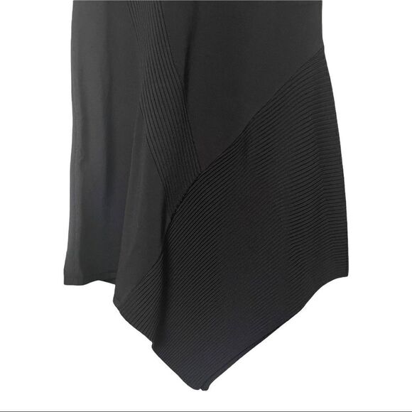 Pink Tartan asymmetrical knit dress - Picture 5 of 10